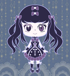 Chibi Goth By Fromgreen
