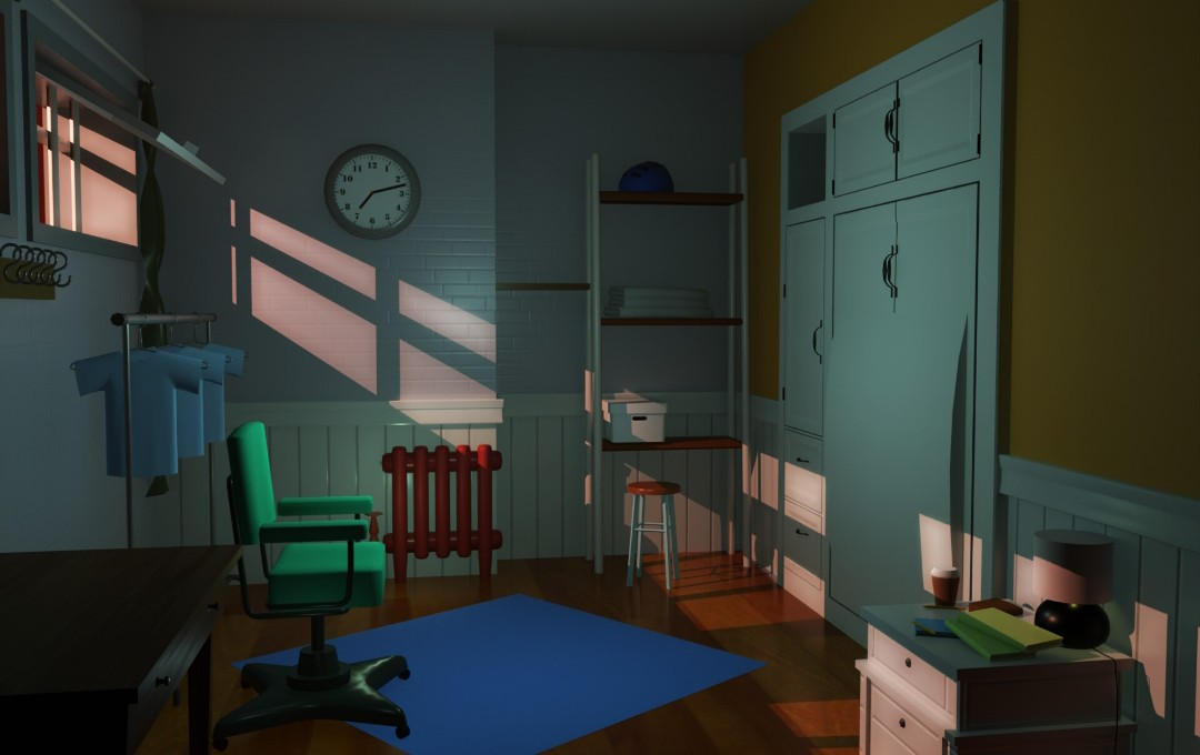 Sam's Room (Night) by ahrixeno on DeviantArt