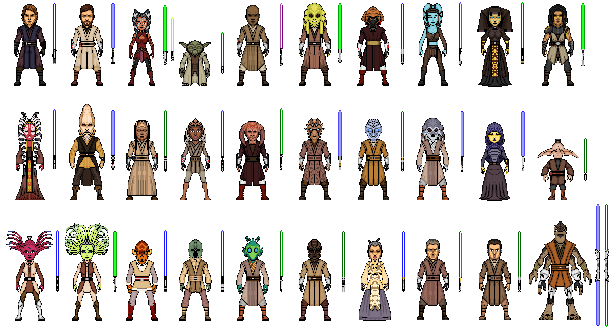 Jedi (Clone Wars) by Iammicroman on DeviantArt