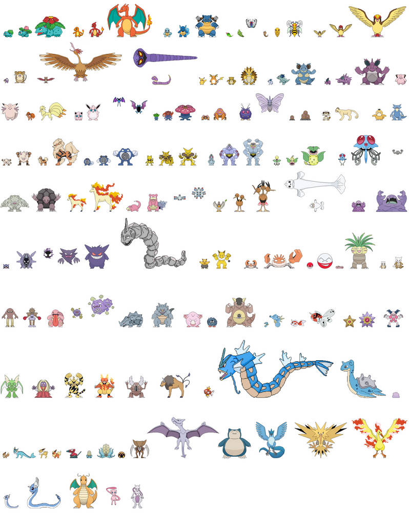 Gotta Catch 'em All 151 Original Pokemon Parody Cross Stitch Pattern  Instant Download PDF 