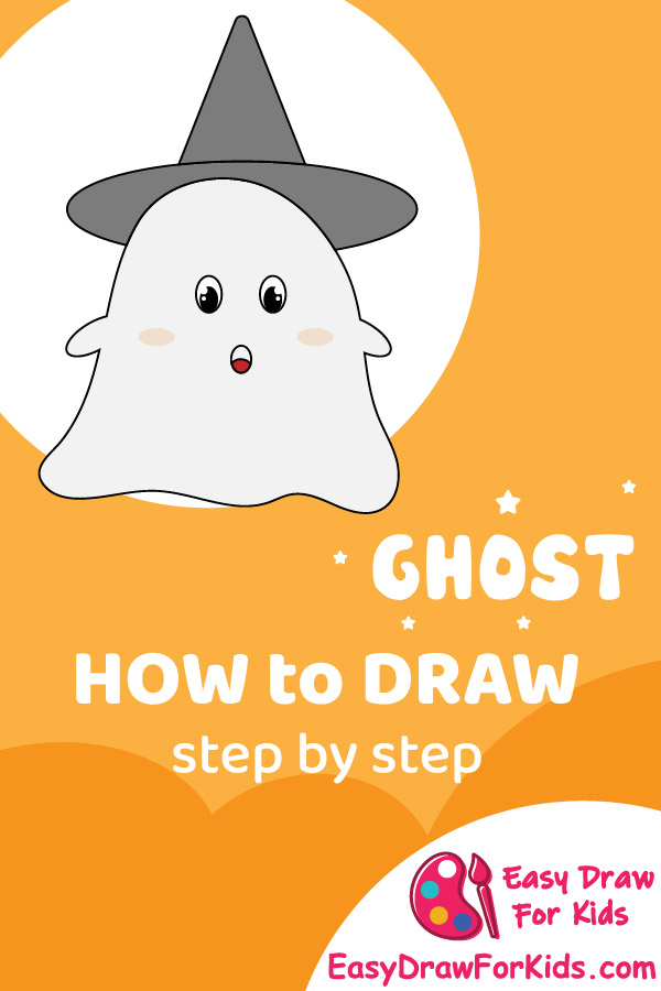 Ghost Drawing For Kids