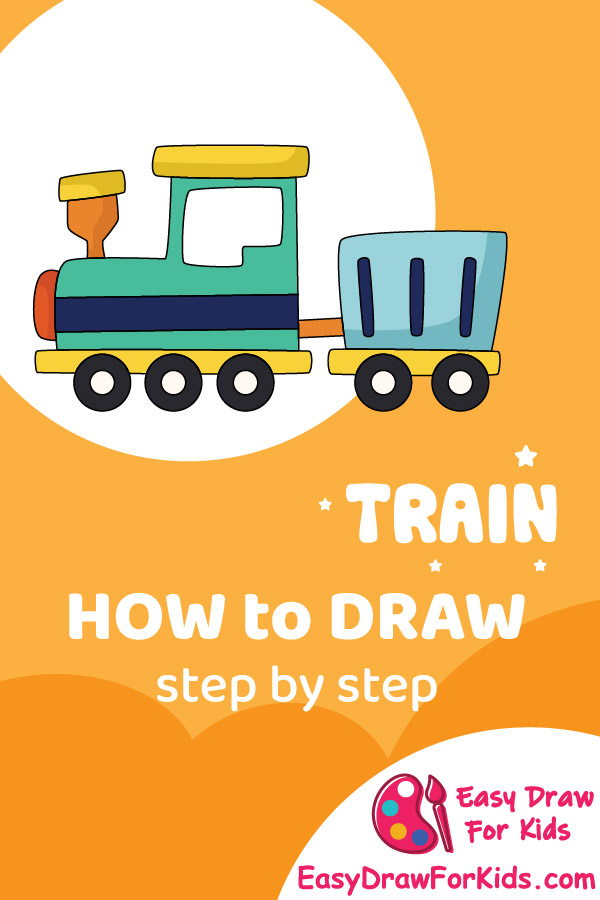How To Draw A Train Easy