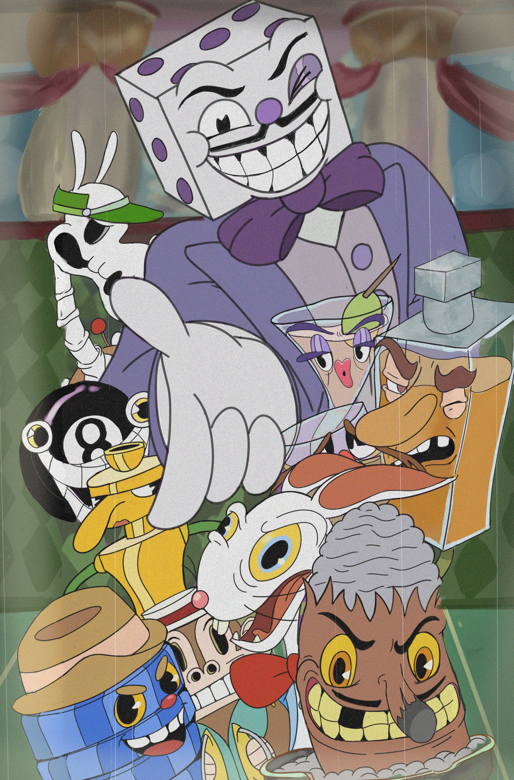 Cuphead King Dice By Pluuck On DeviantArt cuphead-king-dice-by-pluuck-on-deviantart