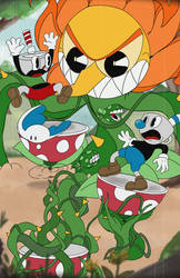 Cuphead - Cagney Carnation