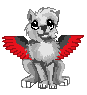 Pixel Starling Animated by Redwingsparrow