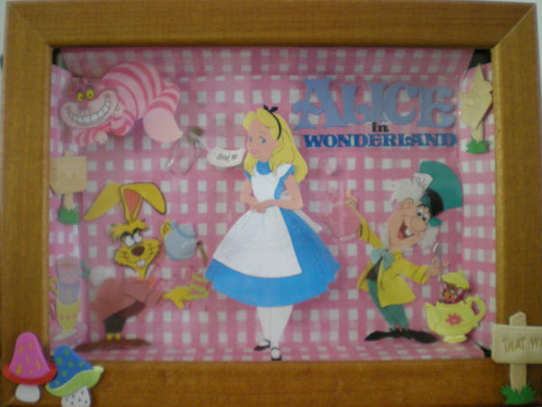 Alice in Wonderland,Shadow Box by rednotes on DeviantArt