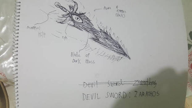 Concept Destroyer: Devil Sword: Zarathos.