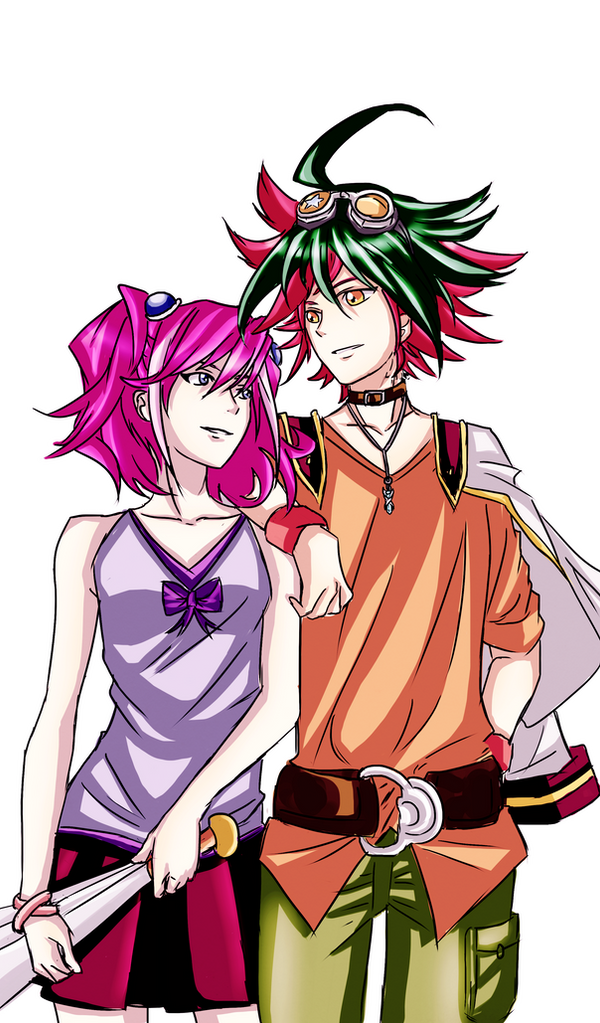 Yugioh Arc V Yuya And Yuzu Profile For Yuzu Hiragi