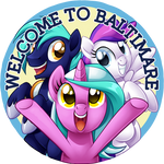 BronyCon 2014 - Welcome To Baltimare Pin