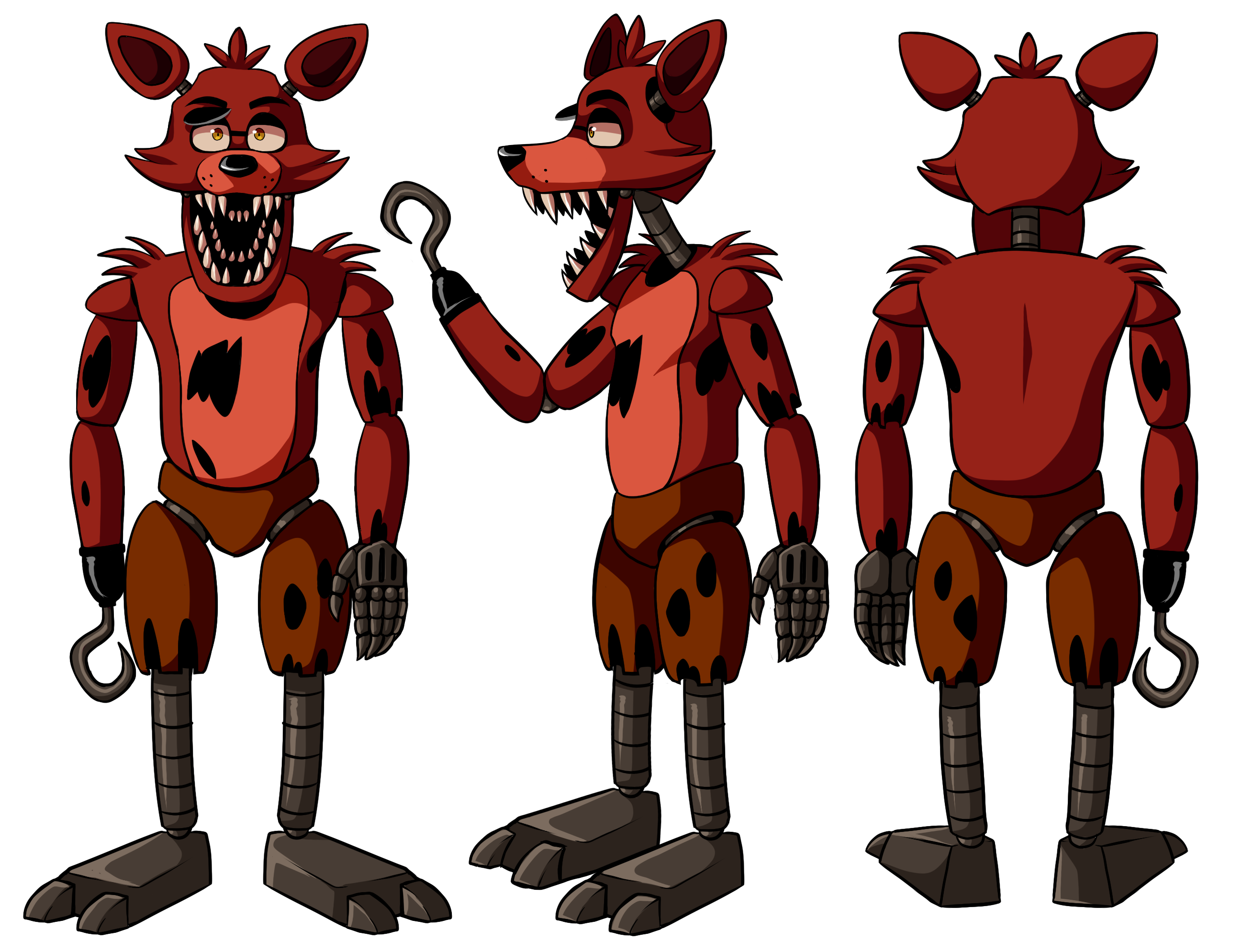 Unofficial Foxy Reference Guide by Centchi on DeviantArt