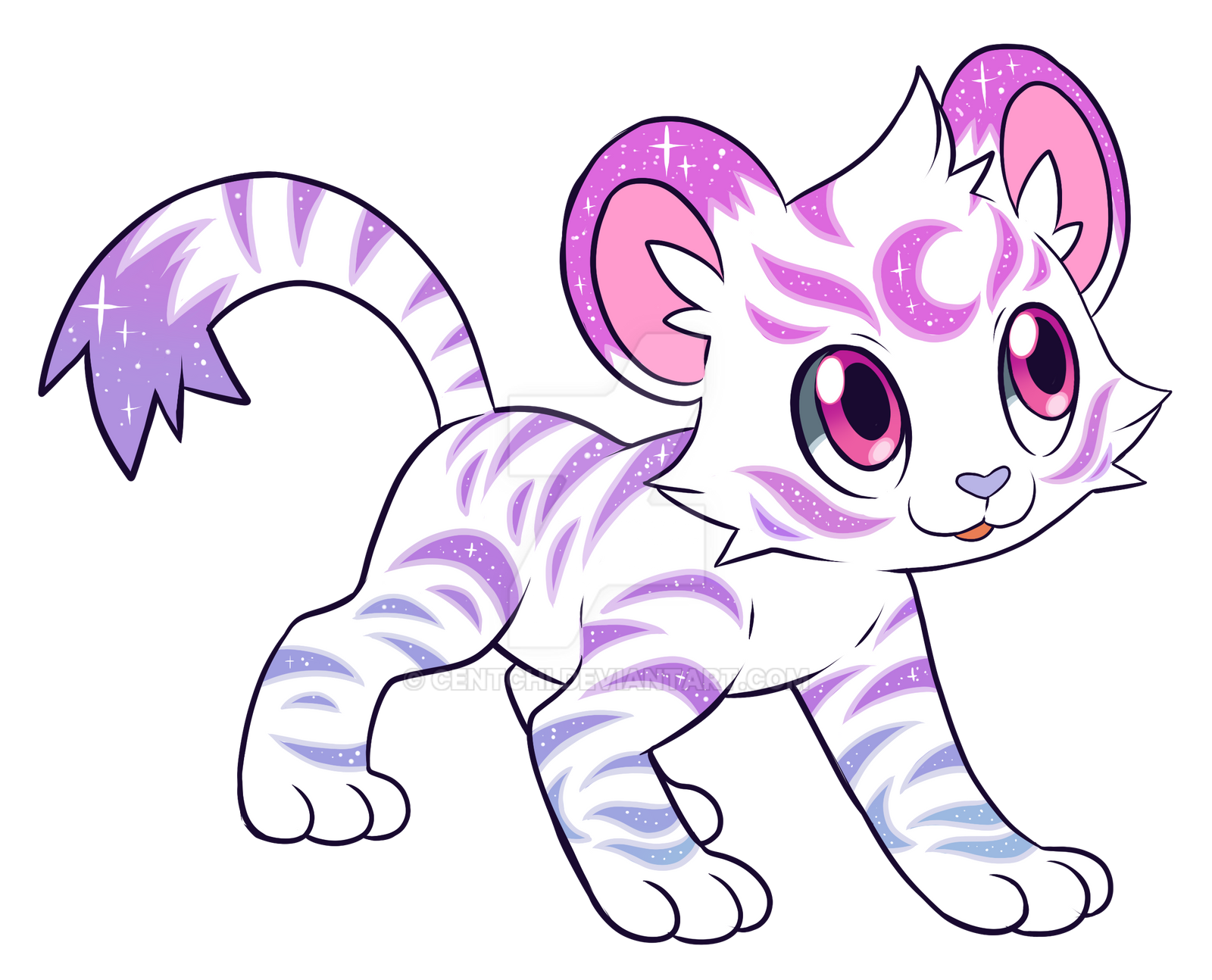 Sparkly Tiger