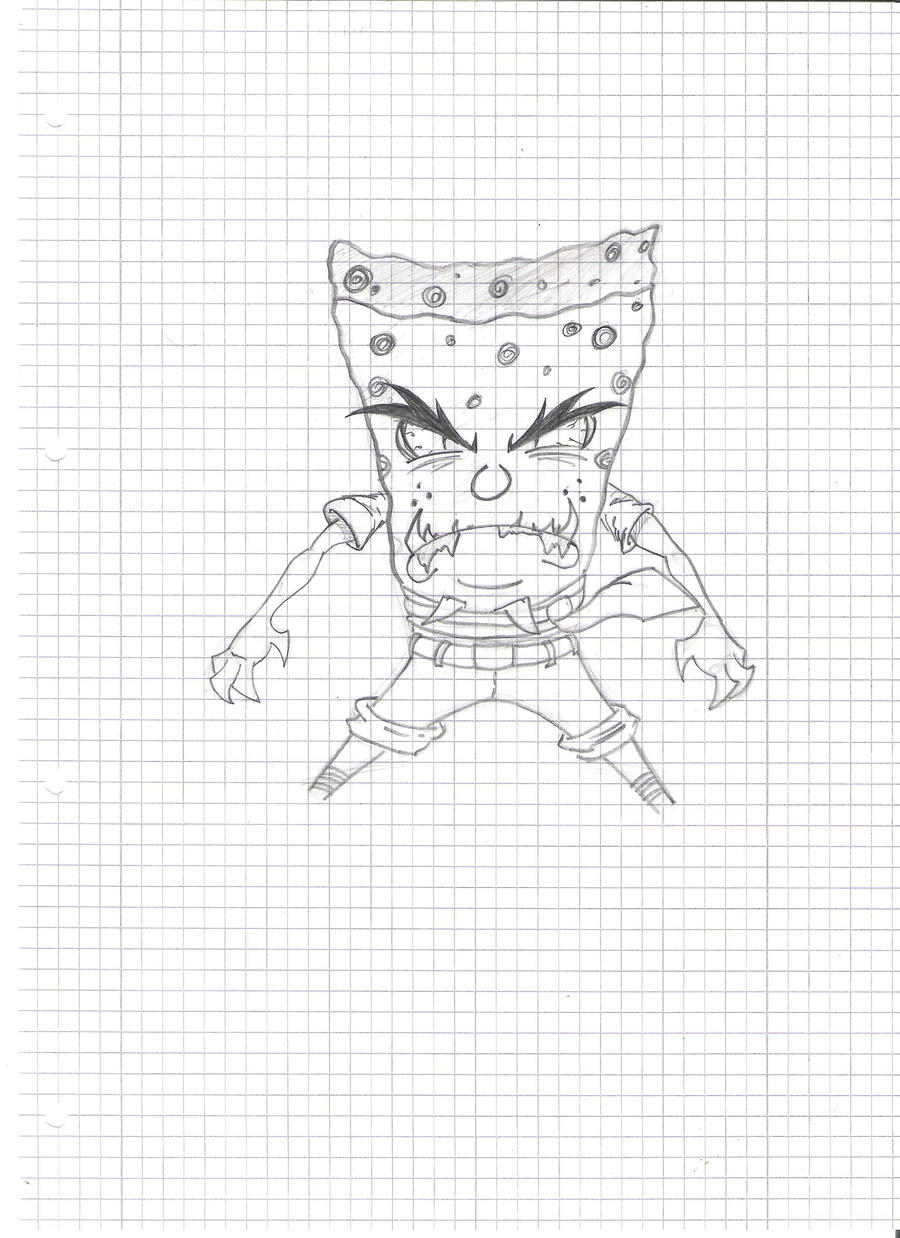 Spongebob in Rage by DoctorHeadbanger on DeviantArt