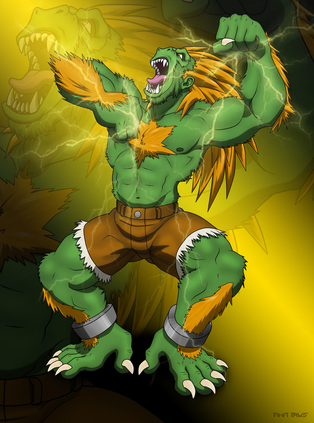 Blanka Furred Strike