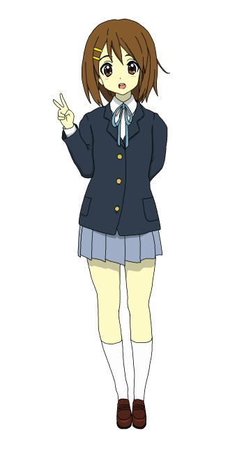 K-On Hirasawa Yui PNG