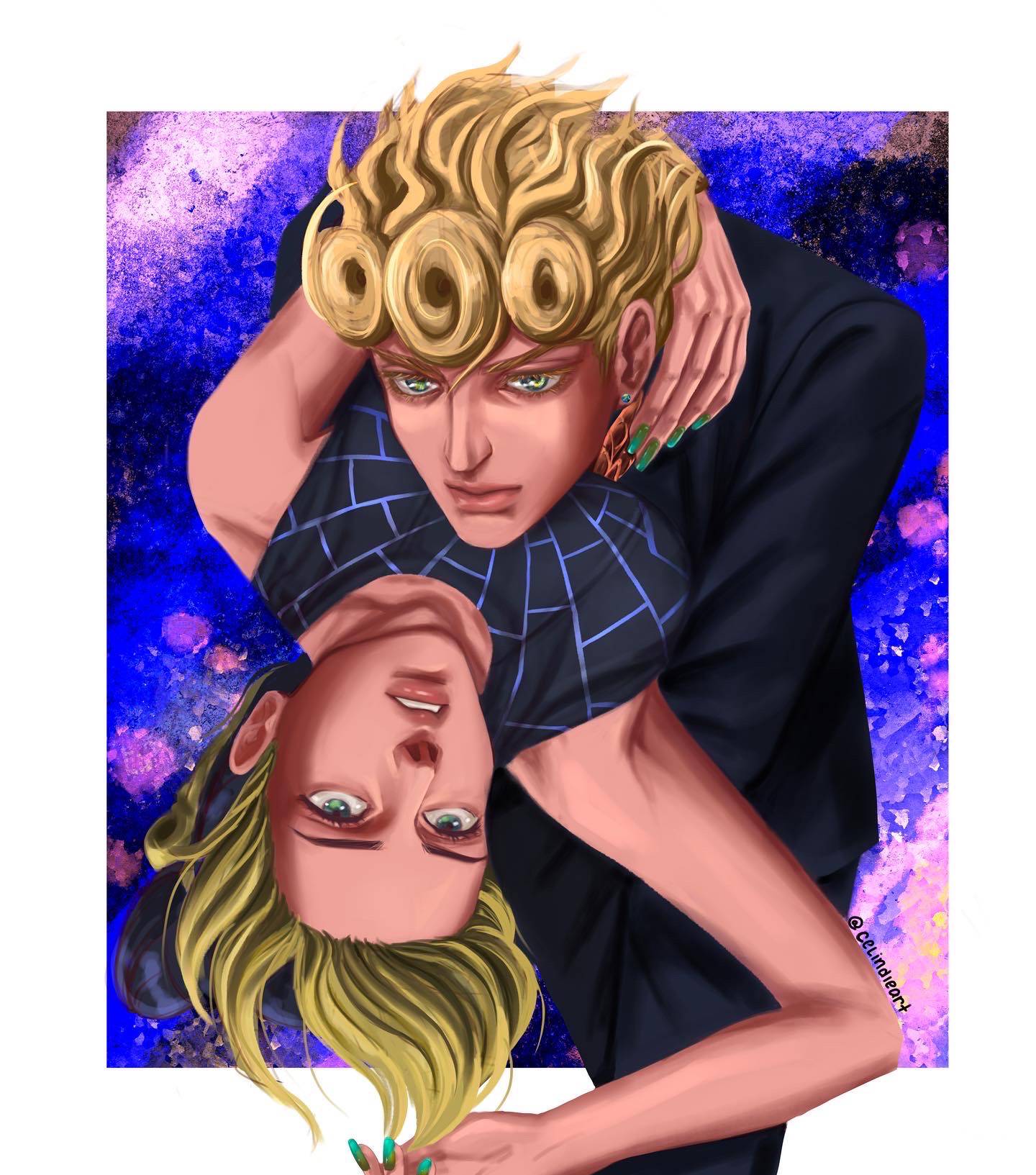 Giorno X Jolyne By Celindieart On DeviantArt giorno-x-jolyne-by-celindieart-on-deviantart