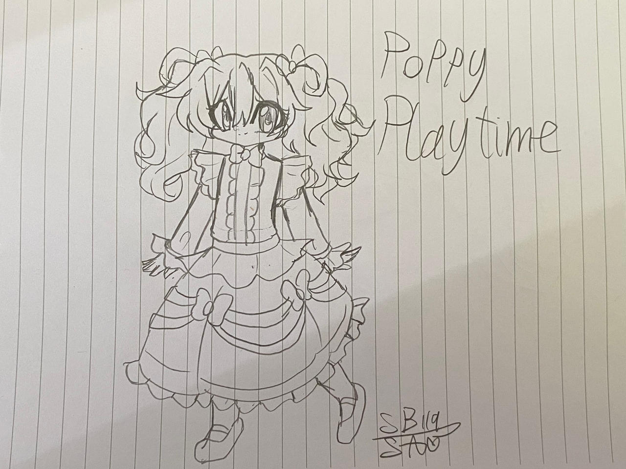 Poppy Playtime (Old drawing) by SpaceKinaTravel on DeviantArt