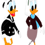 Donald Duck And Della Duck