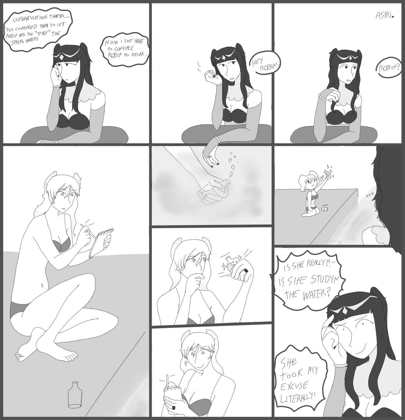 tickle recess 1/8 (comic commission)