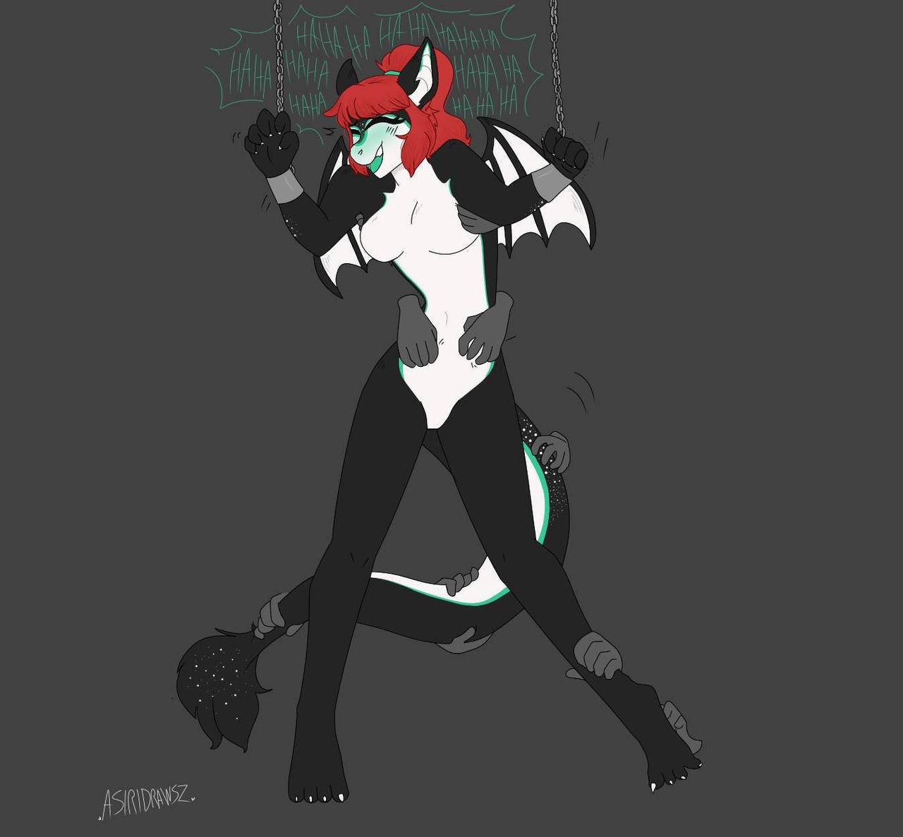 mercyless chained Alex (commission)