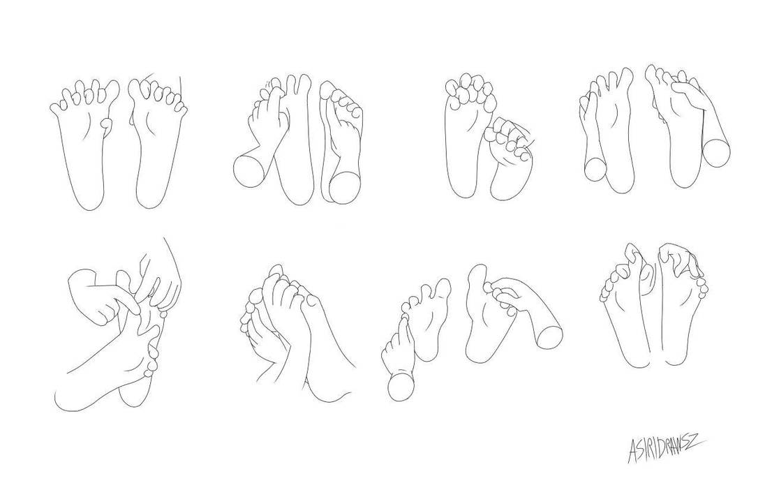 Trigger Toe Drawing toe tickling references (commission) by asiridrawsz on DeviantArt