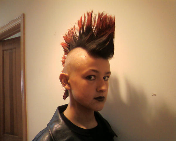 Mmd Mohawk my mohawk by blackbubbles1996 on DeviantArt