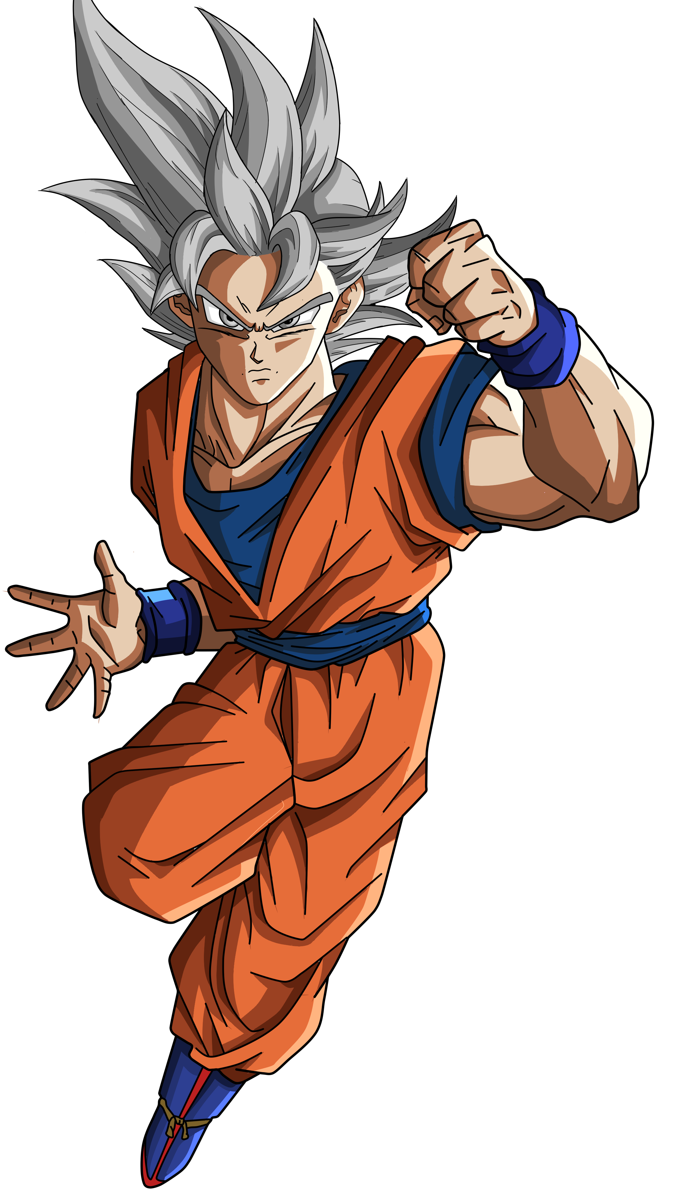 Goku Mastered Ultra Instinct new design