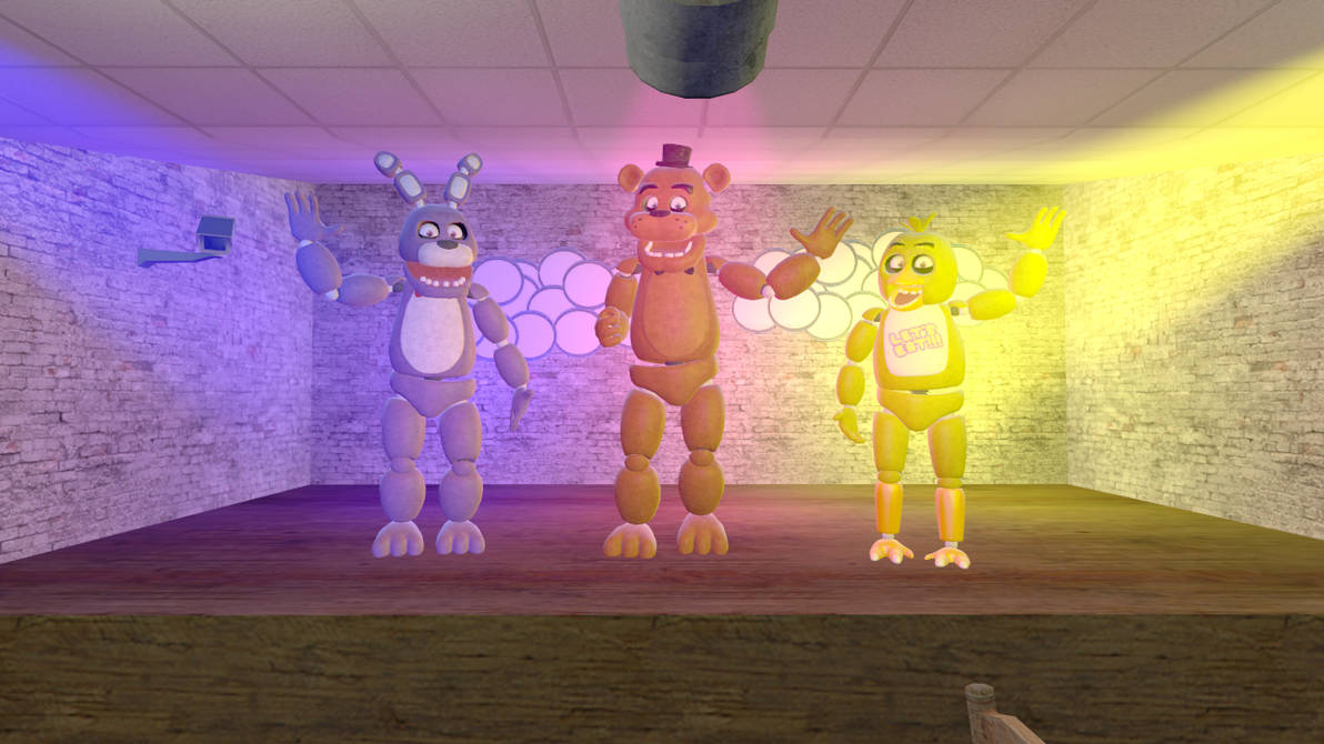 Freddy Fazbear loves his friends by Jayden419 on DeviantArt