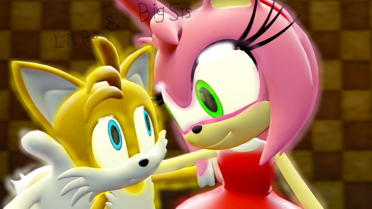 Tails and Amy by Jayden419 on DeviantArt