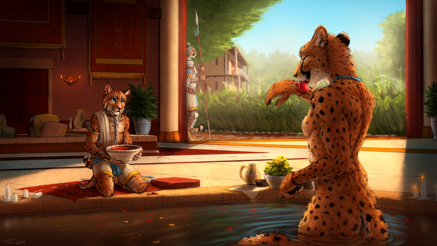 Bathe by TitusWeiss