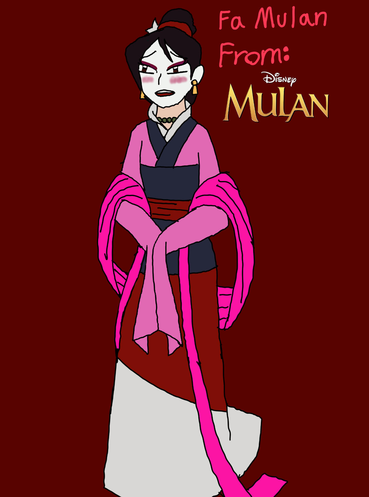 Deviantart Fa Fa Mulan by Otakuo15 on DeviantArt