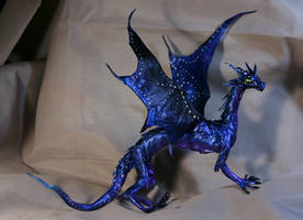 Night Dragon fully poseable dragon doll 1