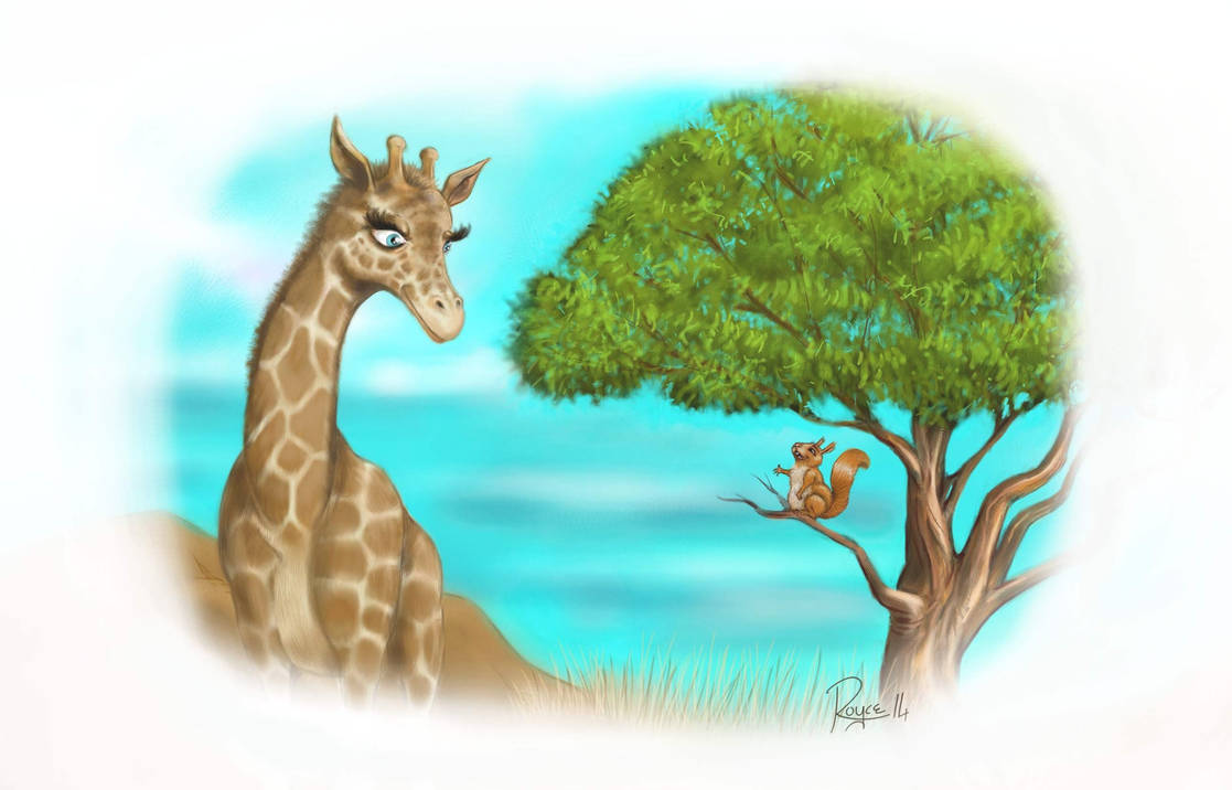 As the Squirrel said to the Giraffe!