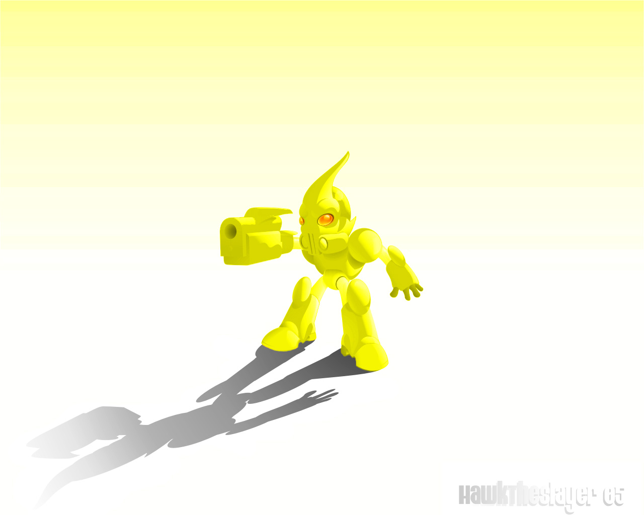 Pinkbot Yellow