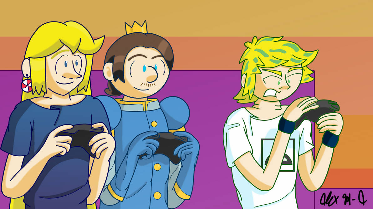 Gamer Rage by RosalinasSoulmate on DeviantArt