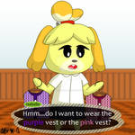 Isabelle's In-Vest-Ment by RosalinasSoulmate