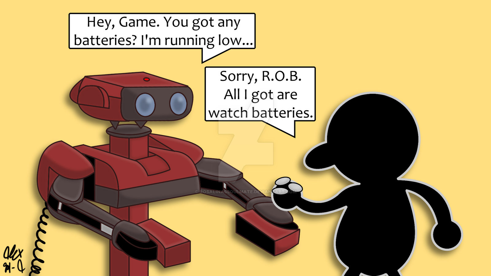 Cute as a Button Battery by RosalinasSoulmate on DeviantArt