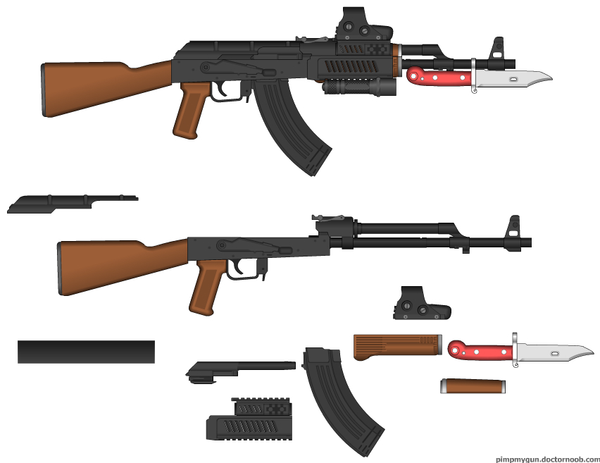 1st UKzan war rifle (Cody's AKM Old)