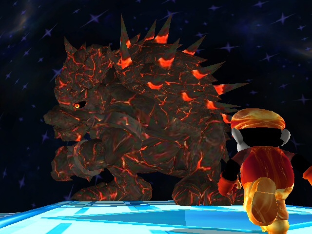 Hell Guardian vs Phoenix Mario