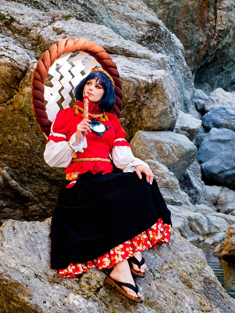 Cosplay- Kanako Yasaka by rabid-potato
