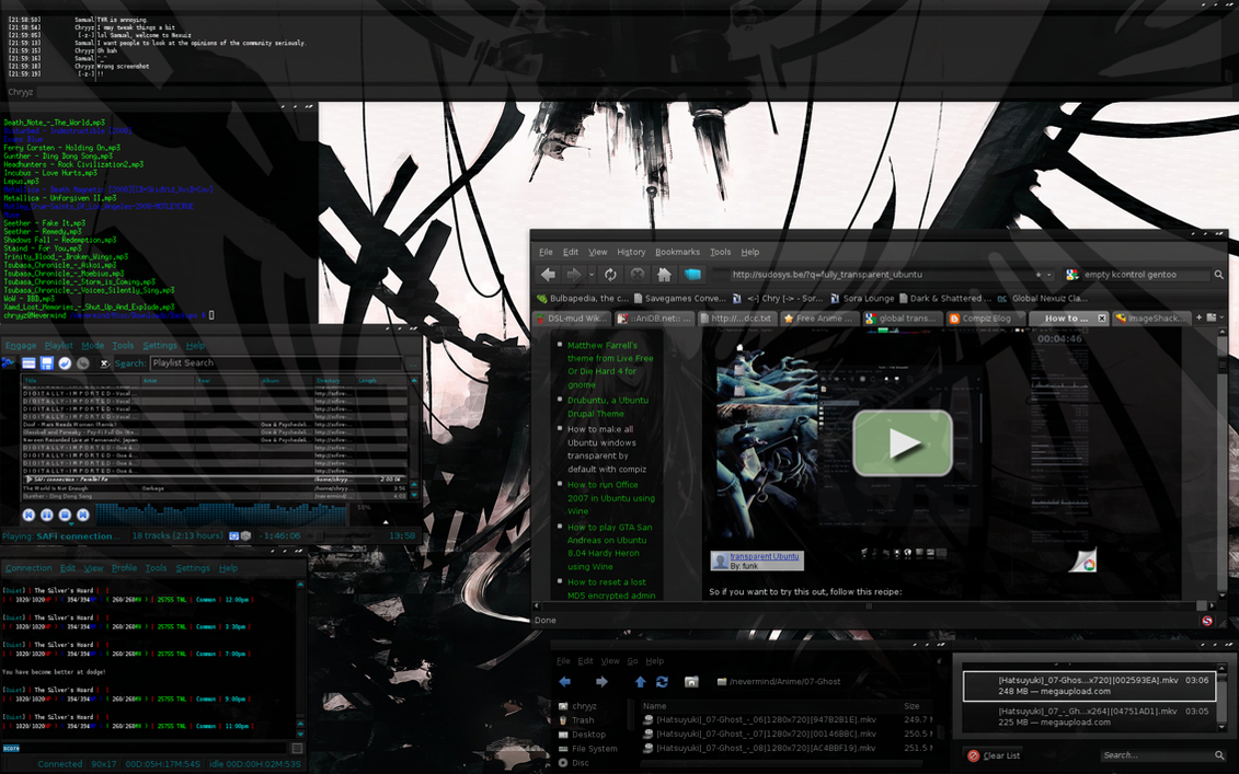 Archlinux anime Theme