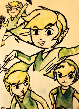 Windwaker water colour