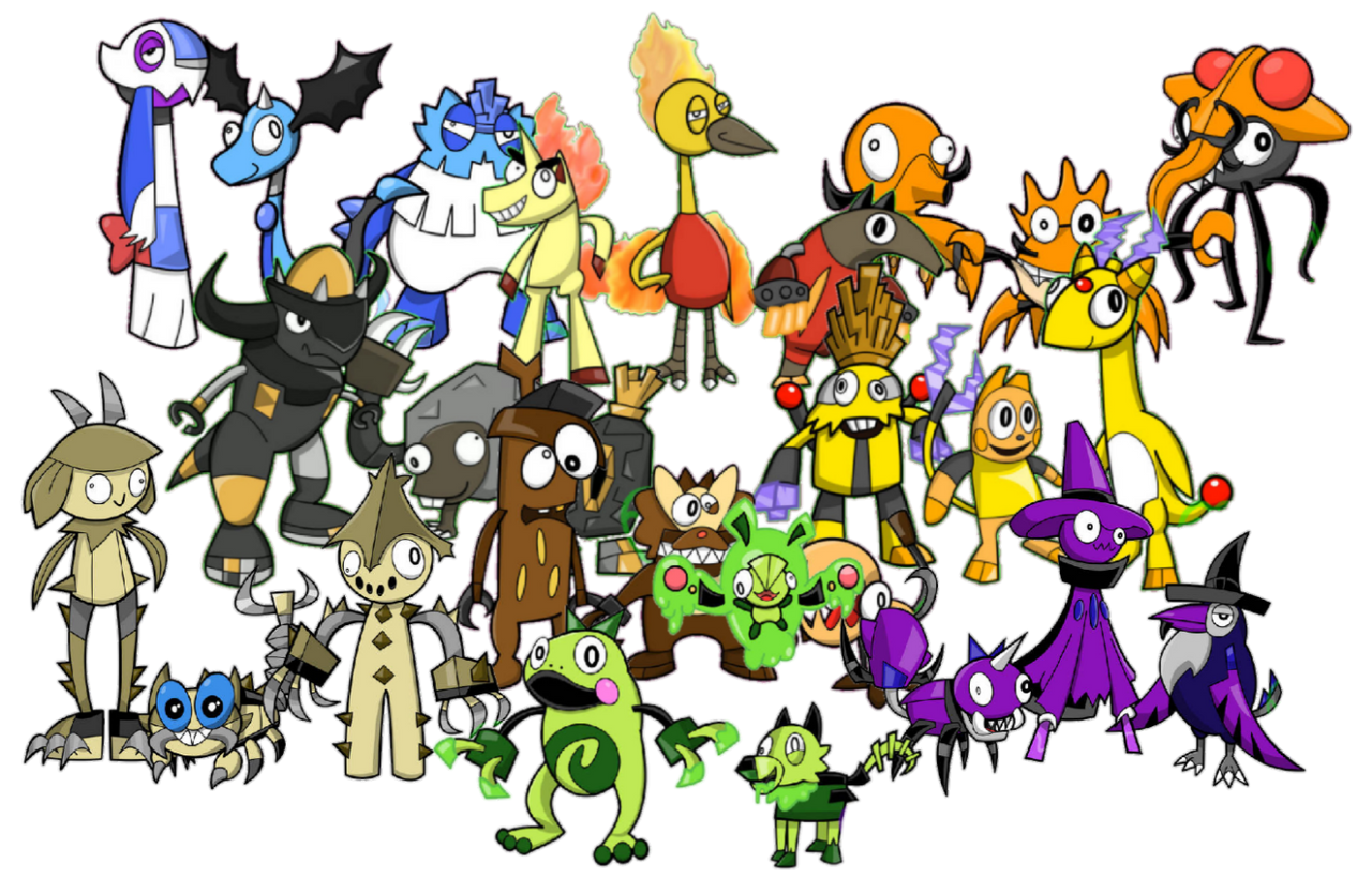 Mixels Dogs POKEMON MIXELS SERIES 3 (NEW SERIES AGIAN 2ND) by KQNIDOQUEENANIMEART ...