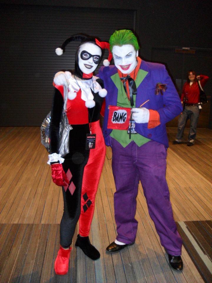 Joker and Harley Quinn Cosplay Ohayocon '12