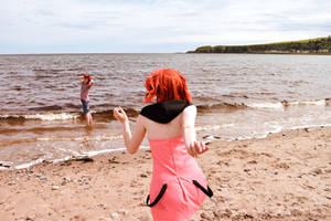 Axel and Kairi- Join Me in the Waves!