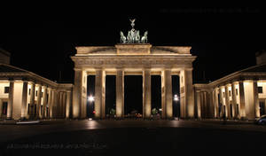 Berlin at Night by PassionAndTheCamera