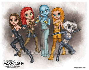 Lil Girls of Farscape colored