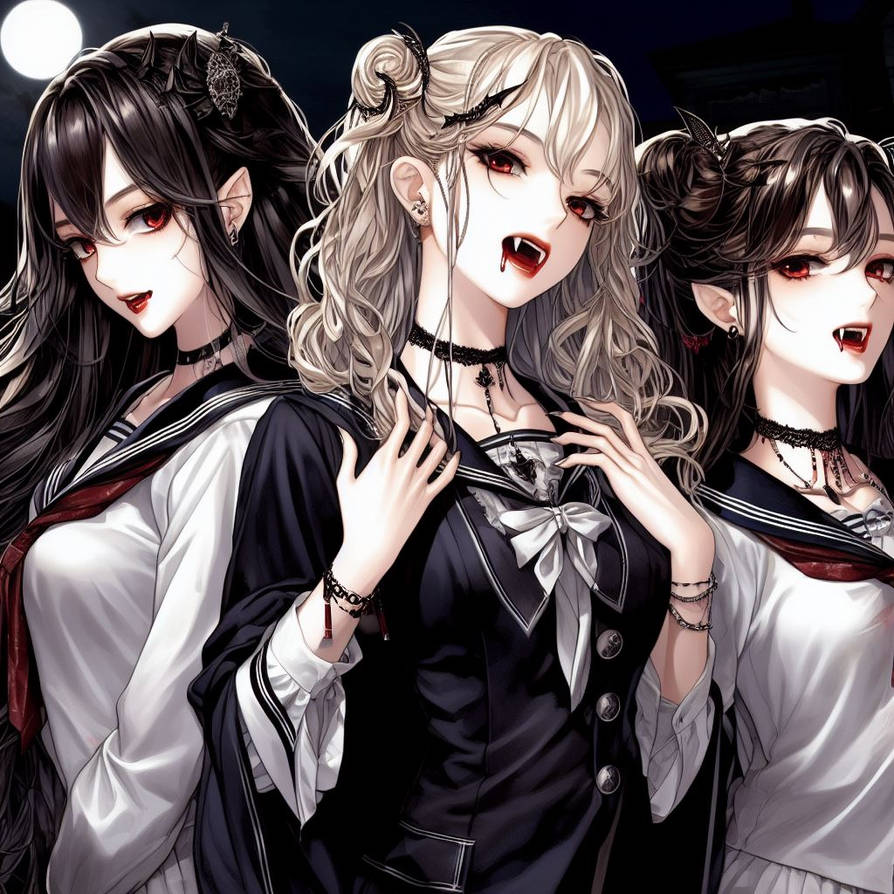 Vampire Girls by PIXL141 on DeviantArt