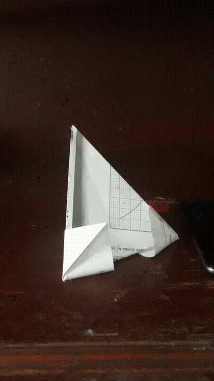 Triangular Paper Phone Holder by Mitisha2000 on DeviantArt
