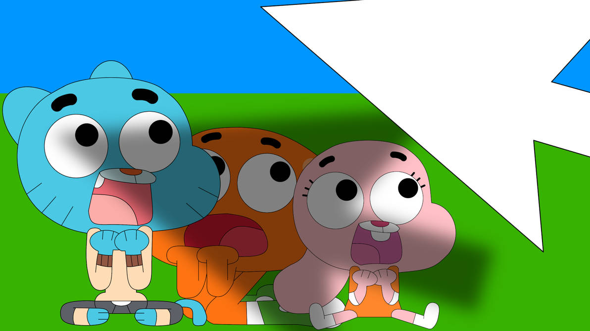 Darwin Cursor Gumball Darwin Anais and Giant Cursor by DzinyMaster on DeviantArt