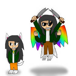 Chibipie Kagane as a Cuphead Boss